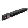 Блок розеток EXEGATE SERVERPRO PDU-19H008 AL-5C135S-C14-SW EX280866RUS