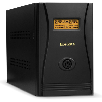 Источник бесперебойного питания EXEGATE SPECIALPRO SMART LLB-2200.LCD.AVR.4SH.RJ