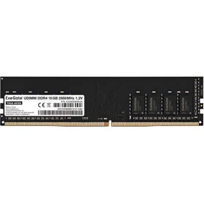 Оперативная память EXEGATE VALUE DIMM DDR4 16Gb 2666MHz