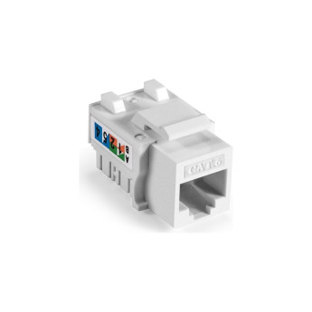 Модуль-вставка Keystone Jack RJ-45 EXEGATE KJ-8P8C-U-C6-90-110